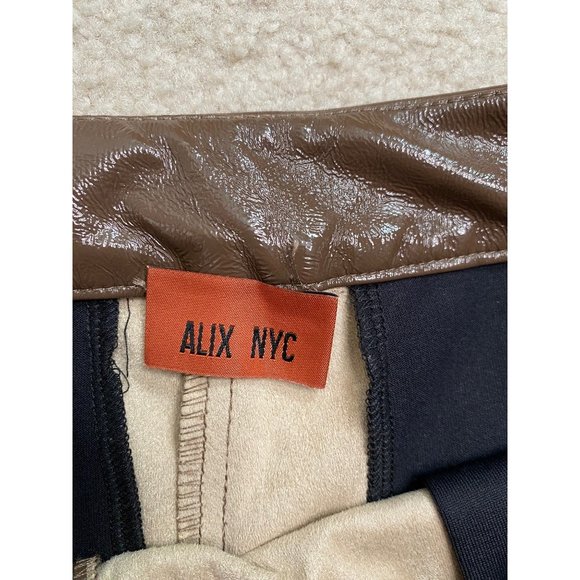 ALIX NYC Loring Pants Chocolate Size 8 - Picture 7 of 9